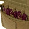 Coyote Hook Loop Open Top Triple 5.56/.223 Mag Pouch Insert, 9.5" W x 6.5" H view 2
