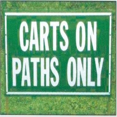 Golf Course Signs - Scatter