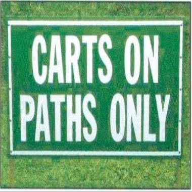 Golf Course Signs - Scatter