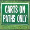 Golf Course Signs - Scatter view 1