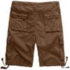 WenVen Men's Summer Cargo Shorts Cotton Carpenter Short, Coffee, 40 view 3