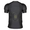 TUOYR Mens Football Padded Shirt Chest Rib Protector Undershirt for Football Baseball Softball Rugby view 2