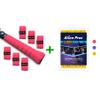 ALIEN PROS 18 Pack Red & Yellow Tennis Racket Grip Tape - Wrap Your Racquet for High Performance view 1