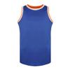 Blank Basketball Jersey Men's Mesh Athletic Sports Shirts Black Yellow White S-3XL (Blue, 3X-Large) view 2