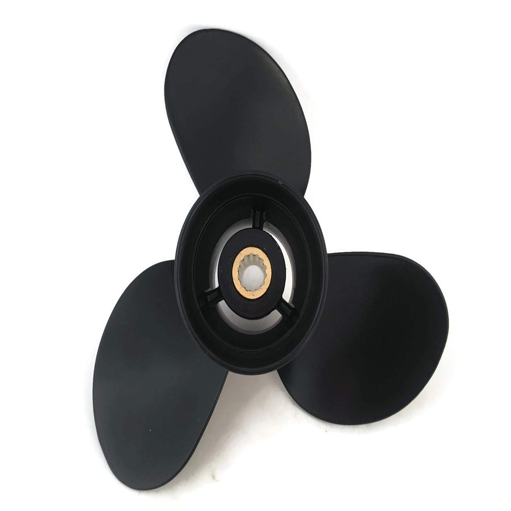 Yamadura Boat Motor 362-64101-0 M 362B64101-0 853790010 8038321 Aluminium Propeller 9 1/4x9 for Tohatsu Nissan Mercury Mercruiser Quicksilver Outboard F 9.9hp 15hp 18hp 2/4-stroke Engine