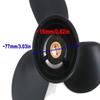 Yamadura Boat Motor 362-64101-0 M 362B64101-0 853790010 8038321 Aluminium Propeller 9 1/4x9 for Tohatsu Nissan Mercury Mercruiser Quicksilver Outboard F 9.9hp 15hp 18hp 2/4-stroke Engine view 3