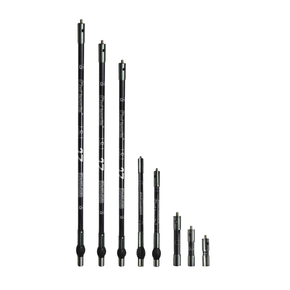 AMEYXGS Balance Bar Stabilizer 3/4/5/10/12/26/28/30 inch Carbon Fiber Bow Stabilizer Extension Pole Rod Bow Stabilizer Weight Silencer Damping for Recurve Bow and Compound Bow (Gray, 30 inch)