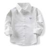 OCHENTA Toddler Boys Oxford Easter Dress Shirts Button Down Long Sleeve Kids Casual Cute Rabbit White 90CM - 18 Months view 1