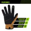AWP Duck Canvas Utility Work Gloves for Men and Women, Abrasion Resistant, XX-Large view 3