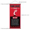 Cincinnati Bearcats Man Cave Fan Banner Scroll view 2