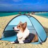 Pop Up Dog Beach Tent,Mini Head Tent,can be Fixed Small Dog Beach Sun Shelters Tent,shelter for cat,Waterproof and Breathable Mobile Phone Stand with Nails view 1