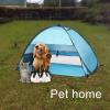 Pop Up Dog Beach Tent,Mini Head Tent,can be Fixed Small Dog Beach Sun Shelters Tent,shelter for cat,Waterproof and Breathable Mobile Phone Stand with Nails view 3