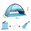 Pop Up Dog Beach Tent,Mini Head Tent,can be Fixed Small Dog Beach Sun Shelters Tent,shelter for cat,Waterproof and Breathable Mobile Phone Stand with Nails view 4