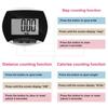 Weewooday Pedometer for Walking Steps and Miles Simple Pedometer Clip on with Large Digital Display Portable LCD Step Counter Bulk Gift for Women Men Adults(4 Pieces) view 4