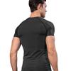 3 Pack Men's Compression Shirts Short Sleeve Workout T-Shirt Cool Dry Undershirts Baselayer Sport Cool Shirt Running Tops view 3