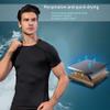 3 Pack Men's Compression Shirts Short Sleeve Workout T-Shirt Cool Dry Undershirts Baselayer Sport Cool Shirt Running Tops view 4