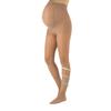 CALZITALY Maternity Pantyhose Stocking with Bellyband, Italian Hosiery, Pregnancy Tights 20 Denier (Medium, Powder) view 1