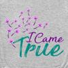 Mother's Day I Made A Wish I Came True Mom and Me Toddler Girl T-Shirt Athletic Heather view 4
