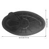 Dilwe Deck Hatch Cover, 44.5 * 26 * 2.5 cm Round Hatch Cover Plastic Deck Inspection Plate for Marine Boat Kayak Canoe Boating view 2