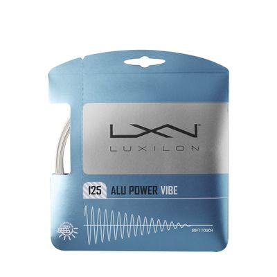 WILSON Luxilon ALU Power Vibe 125 Tennis String - Set, Pearl