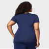 32 DEGREEES Womens Cool Fitted T-Shirt | Lightweight| Quick Dry | Fitted, Inky Indigo, Large view 4