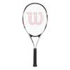 Wilson Fusion XL Tennis Racket, Aluminium, Head-Light (Grip-Heavy) Balance, 291 g, 69.9 cm Length, Red view 1