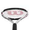 Wilson Fusion XL Tennis Racket, Aluminium, Head-Light (Grip-Heavy) Balance, 291 g, 69.9 cm Length, Red view 4