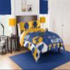 Northwest NHL Boston Bruins Unisex-Adult Comforter and Sham Set, Twin, Hexagon view 2