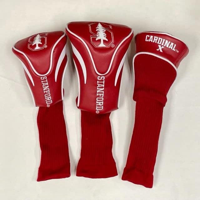 NCAA Stanford Cardinal 3pc Golf Headcovers (1,3,X)
