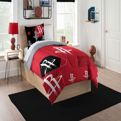 Northwest NBA Houston Rockets Unisex-Adult Comforter and Sham Set, Twin, Hexagon