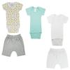 Bambini CS-0377S Infant Onezies & Pants White & Grey - Small - 5 per Pack view 1
