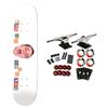 Enjoi Skateboard Complete Hassler Bag of Suck White 8.25" x 32.1" view 1