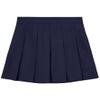 IZOD Girls' School Uniform Pull-on Scooter Skirt with Undershorts, Knit Waistband & Functional Pockets, Wrinkle Resistant, Navy 976, 16 view 1