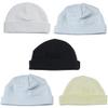 Bambini LS-0462 Boys Baby Caps - Blue Black White & Print - One Size - 5 per Pack view 1