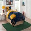 Northwest NBA Utah Jazz Unisex-Adult Comforter and Sham Set, Twin, Hexagon view 1