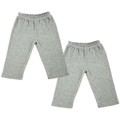 Bambini CS-0552M Infant Track Sweat Pants Grey - Medium - Pack of 2