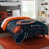 Northwest NFL Chicago Bears Unisex-Adult Comforter and Sham Set, Full/Queen, Hexagon view 2