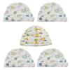 Bambini LS-0355 Beanie Baby Caps Prints - One Size - 5 per Pack view 1