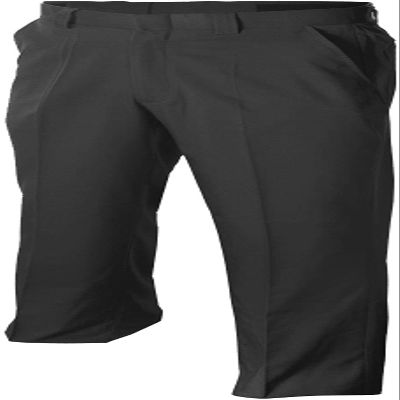 Smitty Men's Flat Front 4-Way Stretch Umpire Plate Pants - Non-Expander Waistband (30, Charcoal Grey)