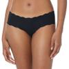 Cosabella Women's Free Cut Scalloped Hotpant, Black, Extra Large view 1