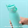 Swig Life 20oz Insulated Water Bottle with Straw Lid, Matte Blush view 4