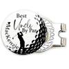 Best Uncle By Par Golf Ball Marker Personalized Golf Ball Marker Uncle Gift Idea For Father's Day Gift Idea For Birthday Niece From Nephew UNCLE-PALMER-GOLF view 1
