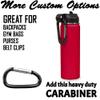 LaserGram Personalized Water Bottle, Backhoe Loader, Stainless Steel Double Wall Vacuum Insulated with Flip Top Straw, Custom Engraved Gift (20oz / 590ml Maroon) view 4