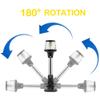 MARINE SYSTEM Made 3-NM LED Fold Down Boat Stern Light All Round 360 Boat Anchor Light for Pontoon and Fishing Boat, 25", 12-24V view 4