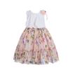Cosplay Life Elegant Flower Dress for Girls Young Adults Fashion Bow Flower Waistline Kids Party Festival Ages 2-6 Years Old (Yellow, 2YRS) view 1