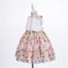 Cosplay Life Elegant Flower Dress for Girls Young Adults Fashion Bow Flower Waistline Kids Party Festival Ages 2-6 Years Old (Yellow, 2YRS) view 3