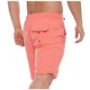Rokka&Rolla Men's Swim Trunks Quick Dry Stretch Beach Shorts Swimwear Bathing Suit with Mesh Lining Peach view 2