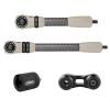 Mathews Flatline Stabilizers with 0 Degree Quick Disconnect and Static Sidebar Mount (6" + 8", Granite) view 1