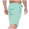 Rokka&Rolla Men's Swim Trunks Quick Dry Stretch Beach Shorts Swimwear Bathing Suit with Mesh Lining Teal view 4