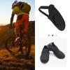 Create idea 1 Pair of Riding Half Palm Shoe Covers Shoe Toe Windproof Thermal Outdoor Cycle Overshoes Protector for Mountain Road Cycling Shoes Black view 4